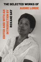 The_selected_works_of_Audre_Lorde__Colorado_State_Library_Book_Club_Collection_
